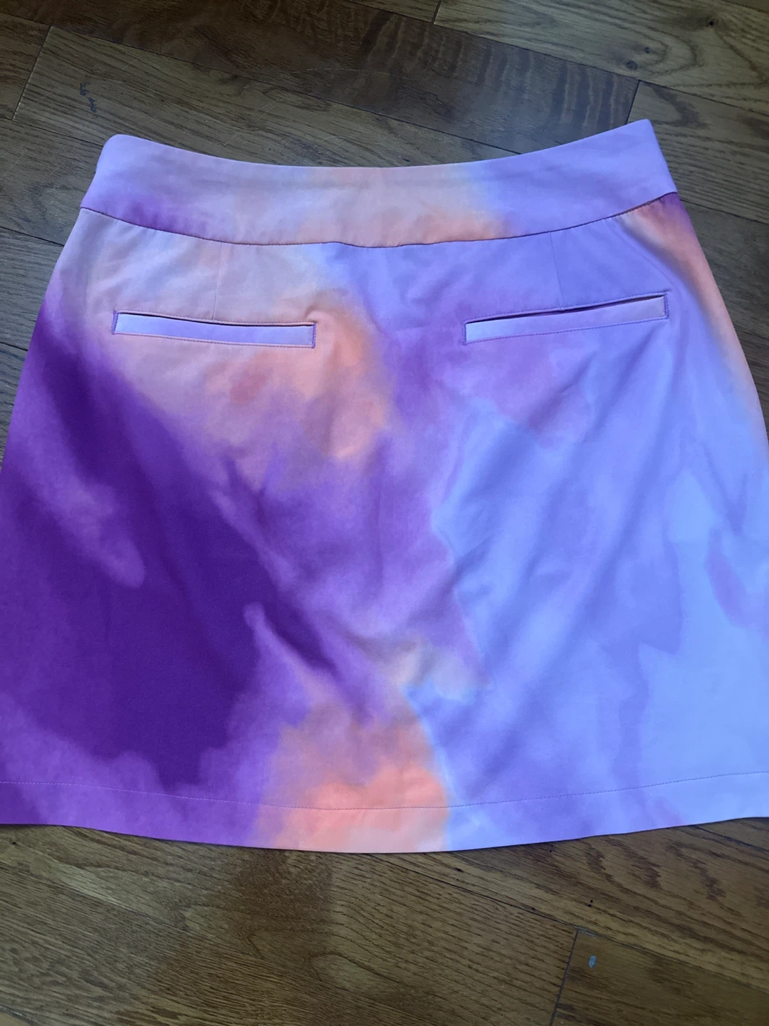 Nike Golf Dri-FIT Skirt Size 4 Purple Tie-Dye - photo 4