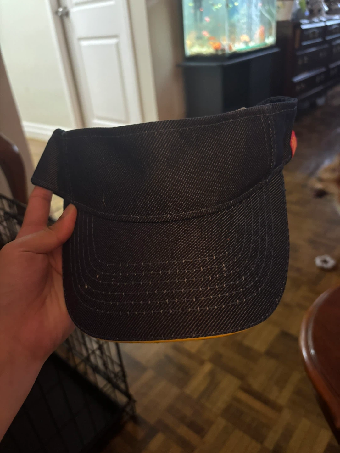 Denim Look Visor