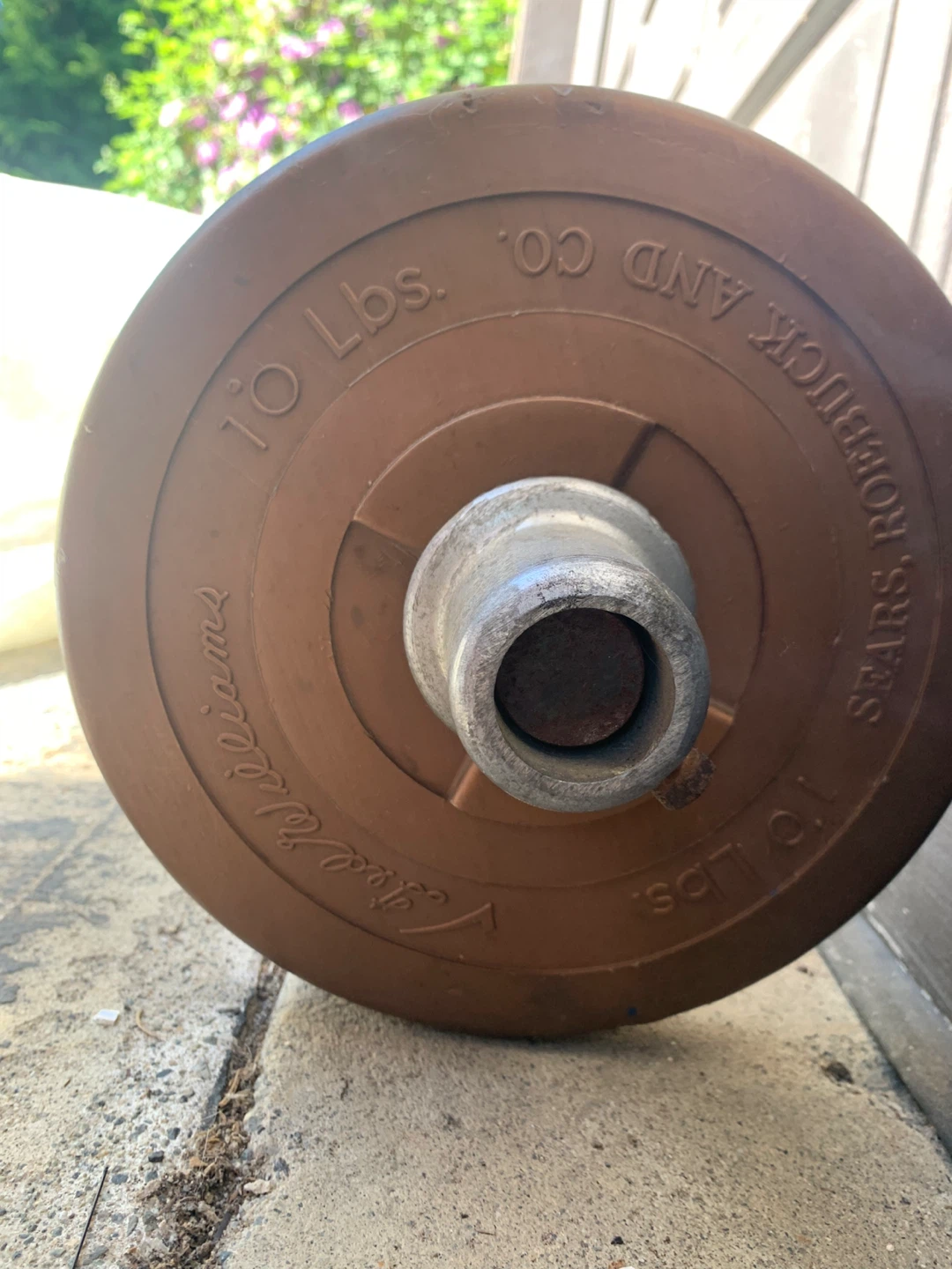 20lb Dumbbell w. Rotating Bar - photo 2
