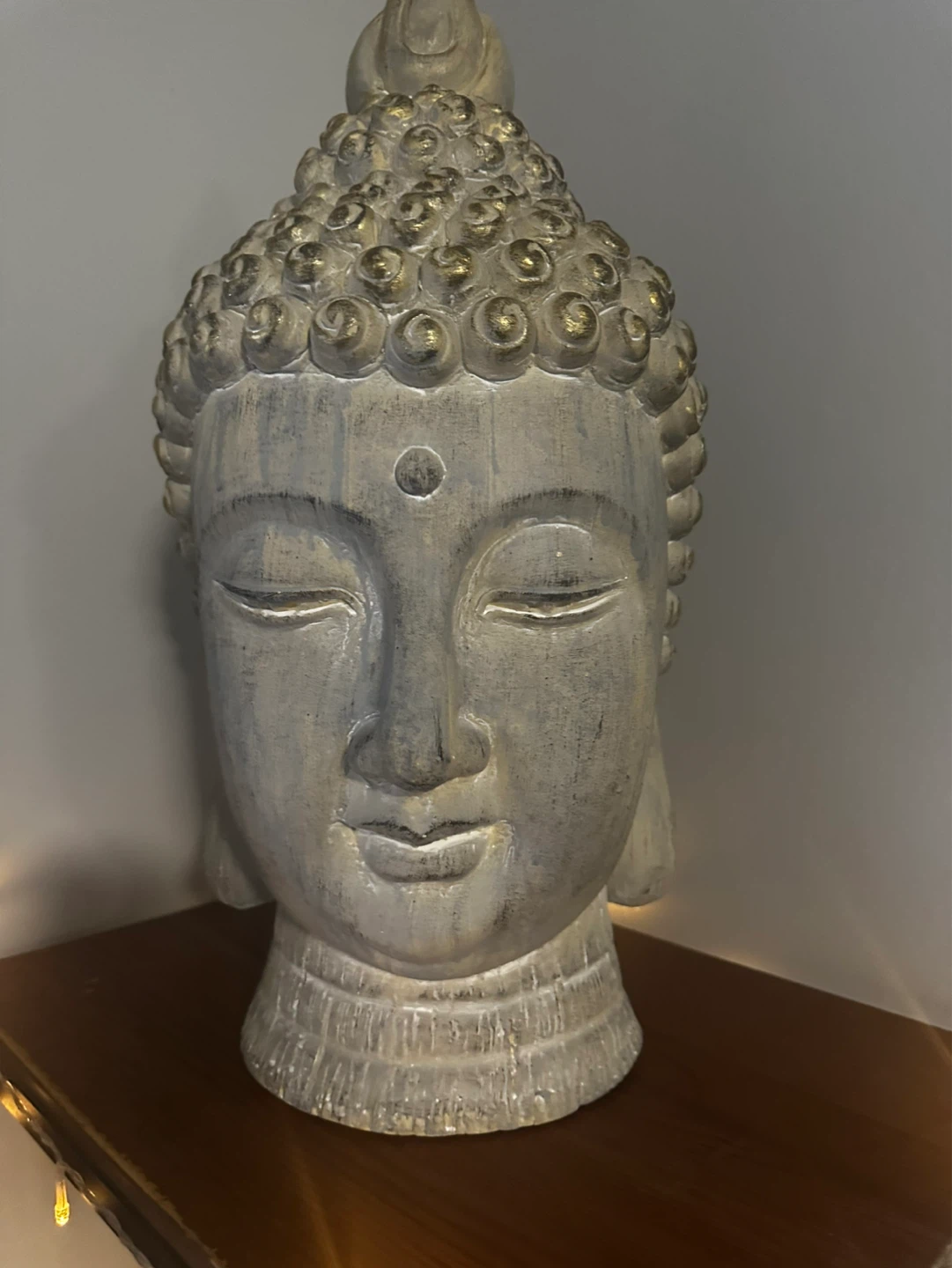 Decorative Buddha Head Bust - photo 2