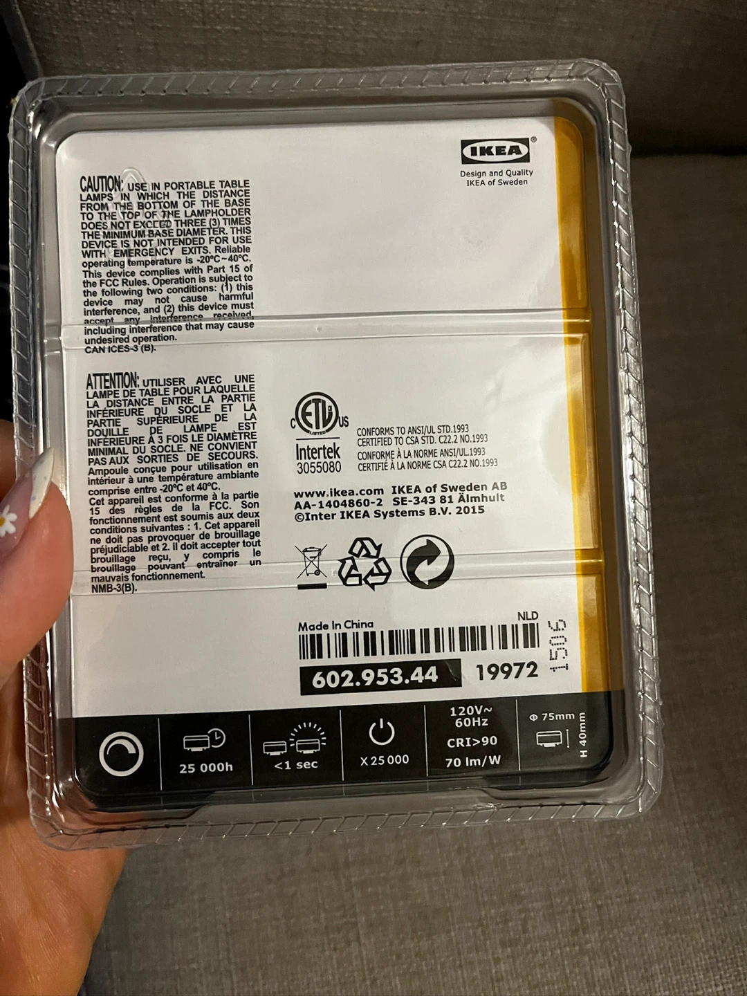 IKEA LEDARE GX53 LED 600 lm Lamp - photo 2