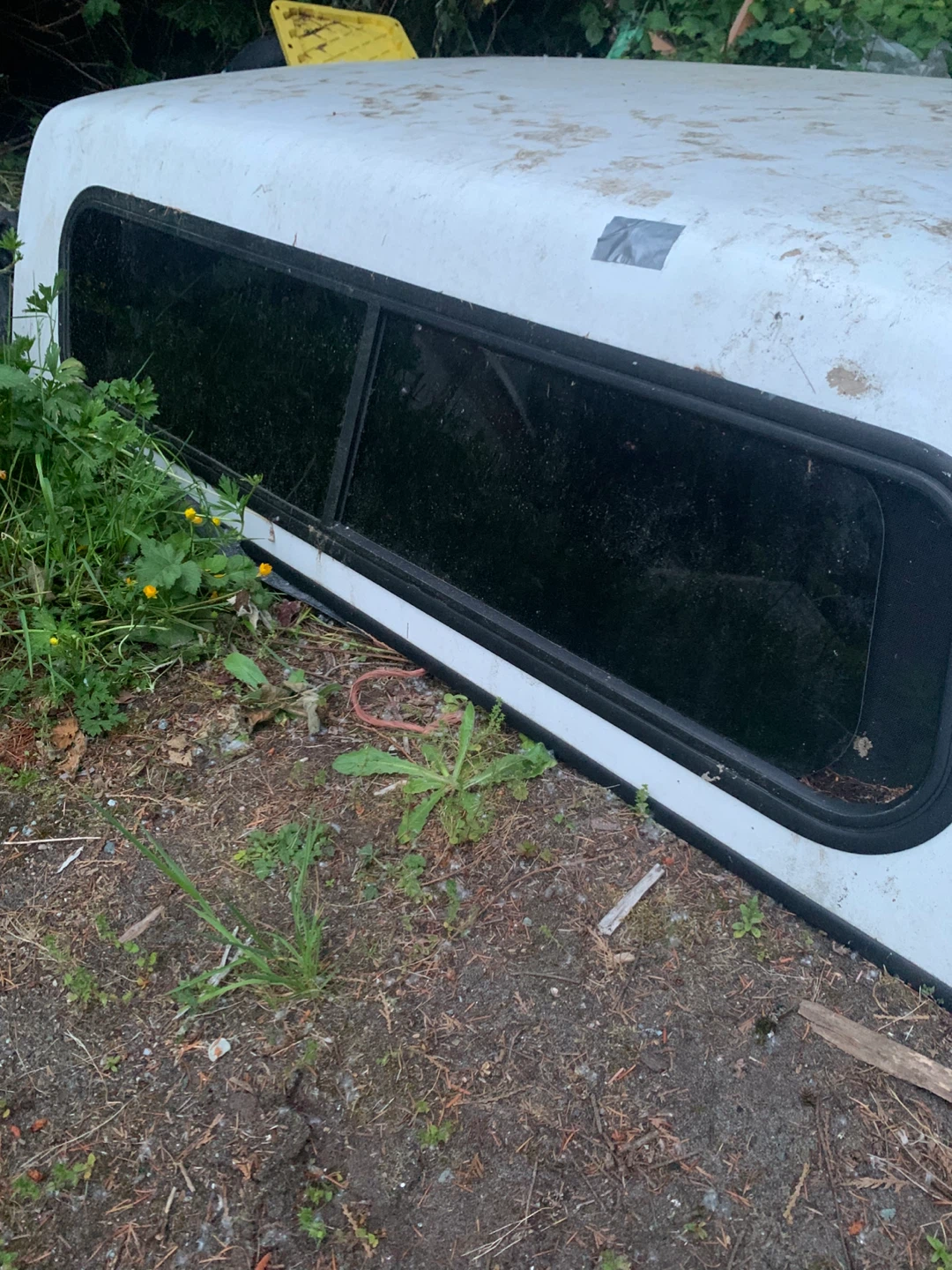White Truck Cap Canopy - photo 5