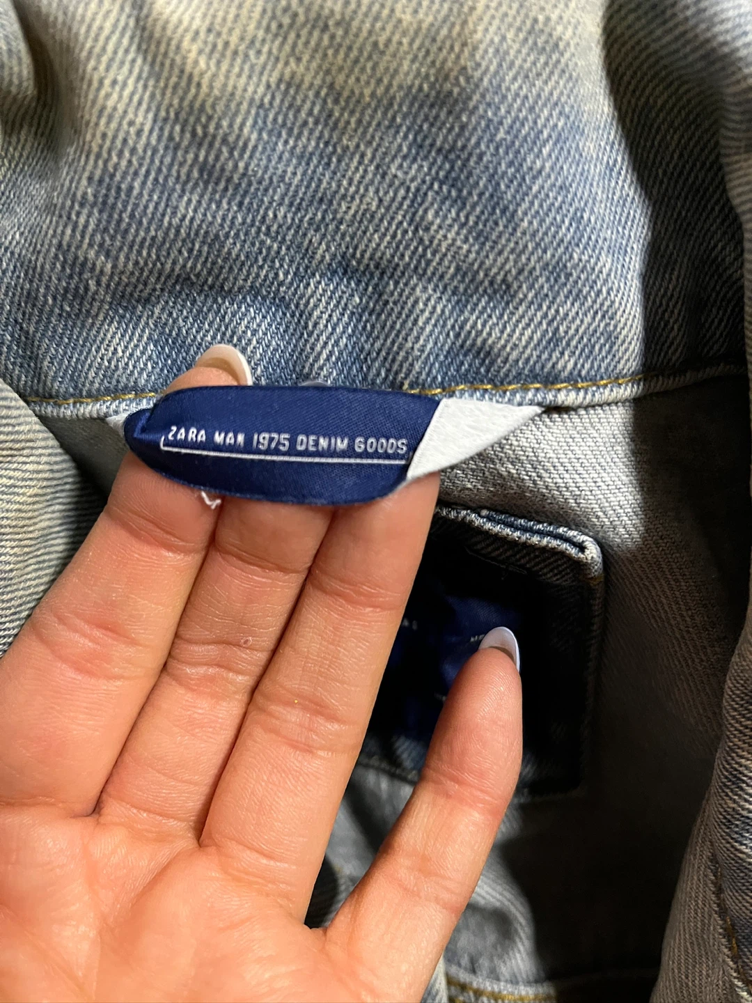 Zara Man Denim Jacket - Size S - photo 4