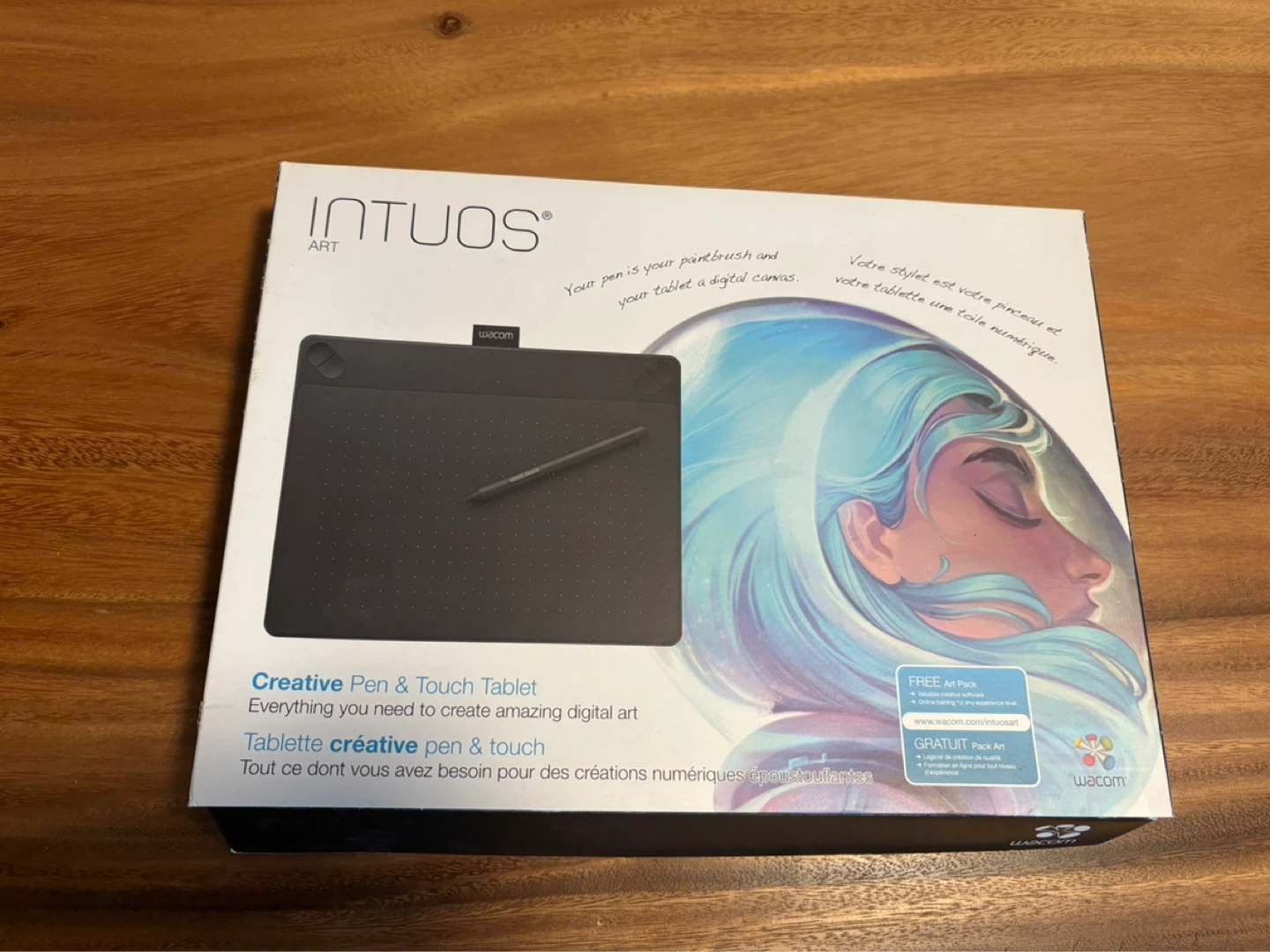 Wacom Intuos Art Pen & Touch Creative Tablet