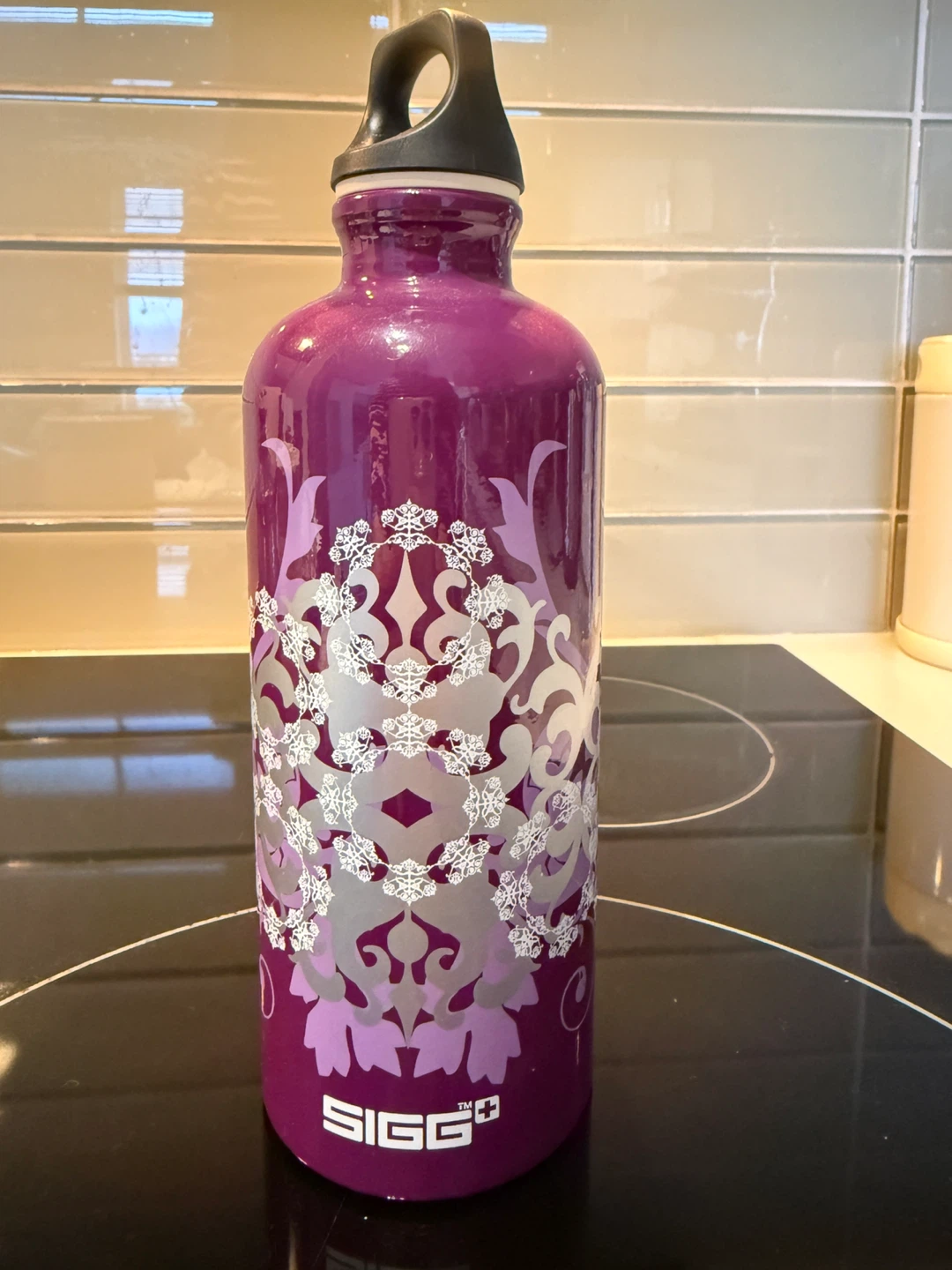 SIGG Purple Floral Water Bottle - photo 4