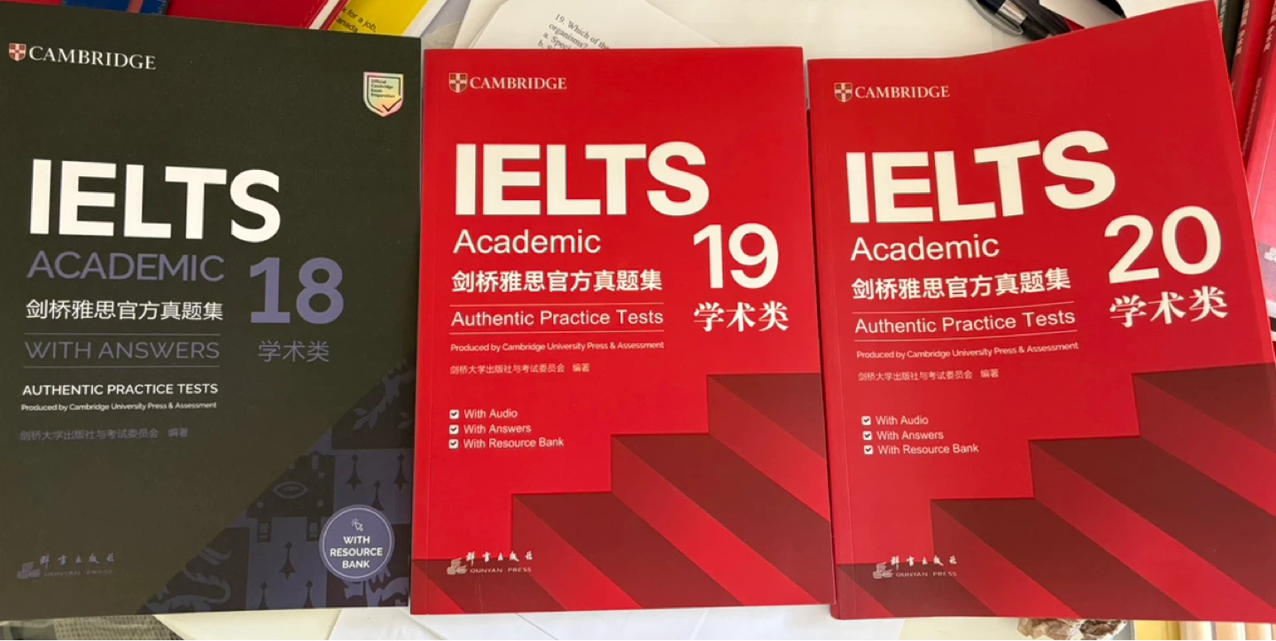 Cambridge IELTS Academic Authentic Practice Tests 18, 19, 20