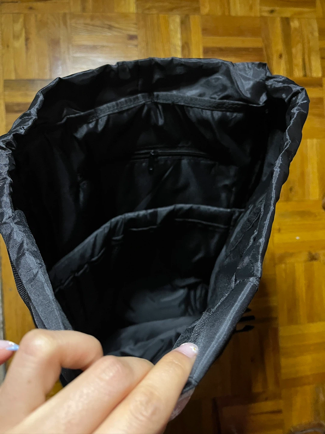 17” Black Backpack with Multiple Pockets - photo 3
