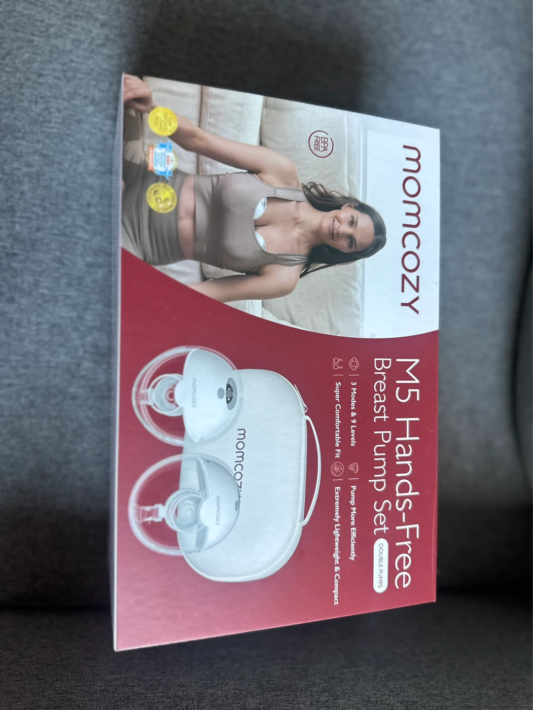 Momcozy M5 Hands-Free Breast Pump Set - Double Pumps - photo 3
