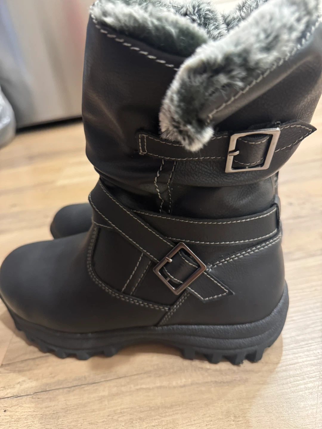 Time and Tru Women's Winter Boots - Black - photo 3