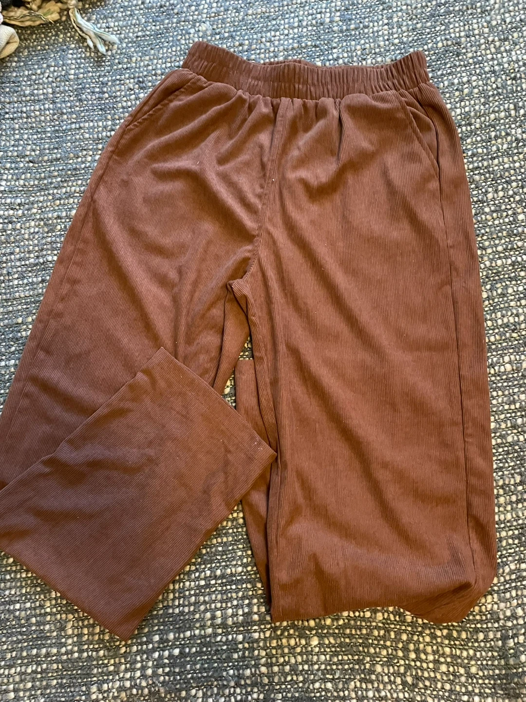 Brown Corduroy Pants - Size Medium