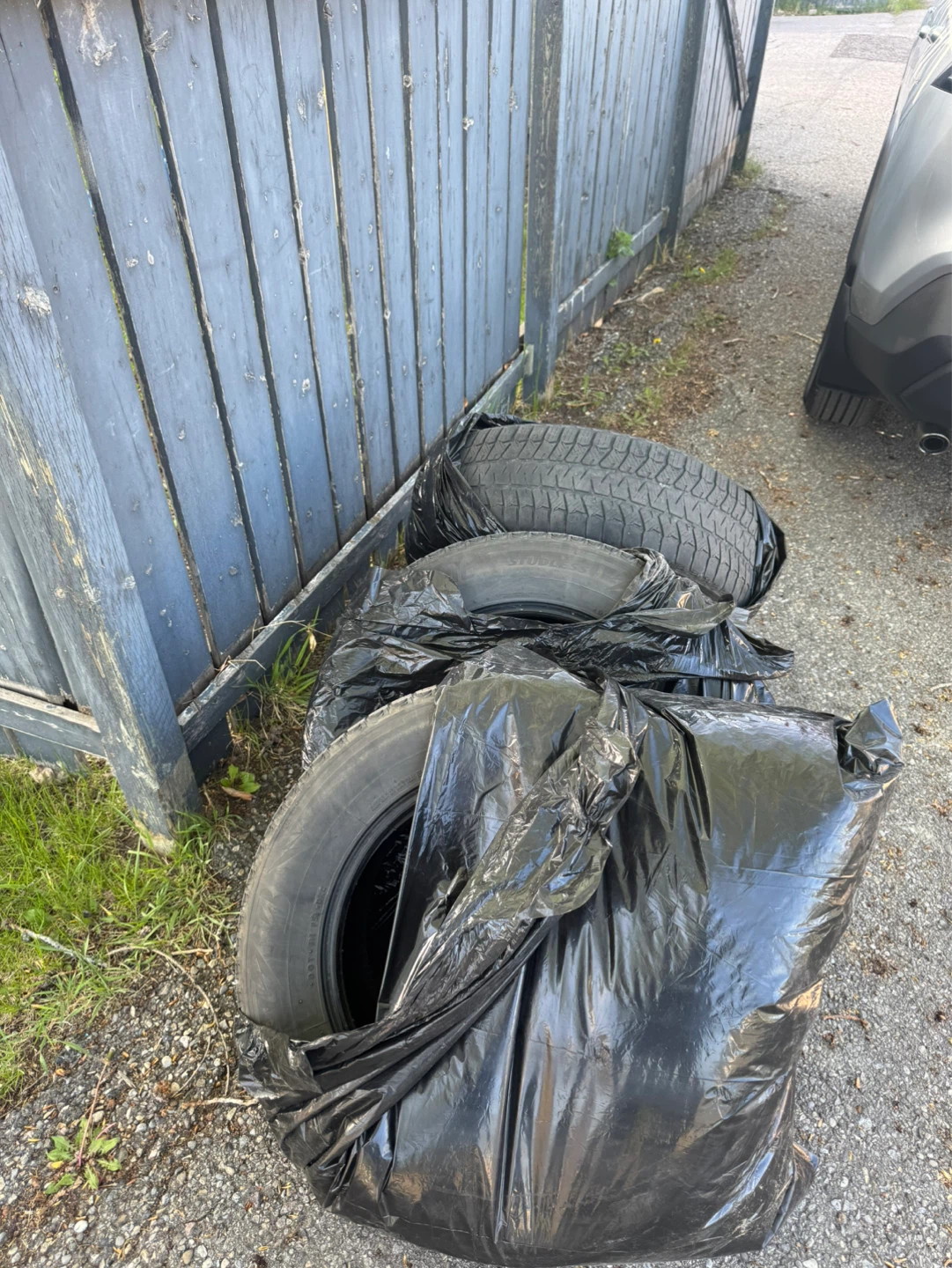 Four Winter Tires in Black Bags - photo 2
