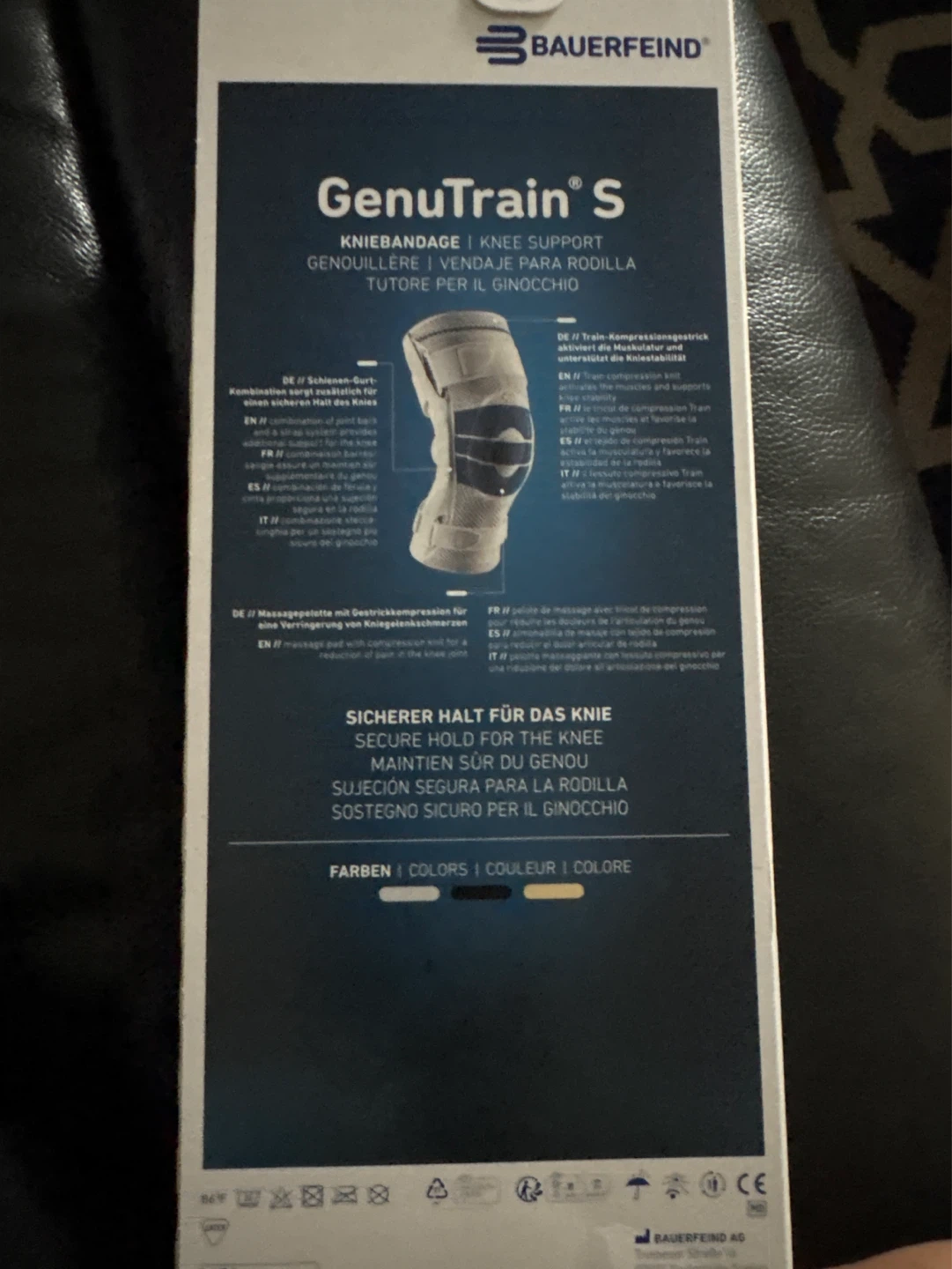 (Price is negotiable) Bauerfeind GenuTrain S Knee Support Brace - photo 4