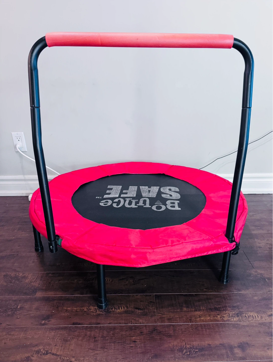 Bounce SAFE Toddler Trampoline with Handle