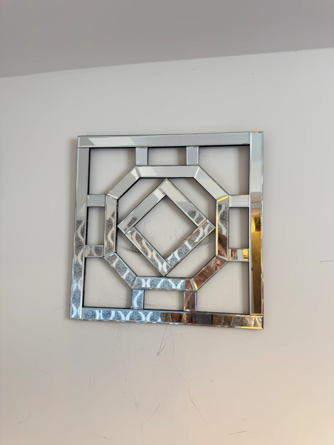 Mirrored Geometric Wall Art - photo 2