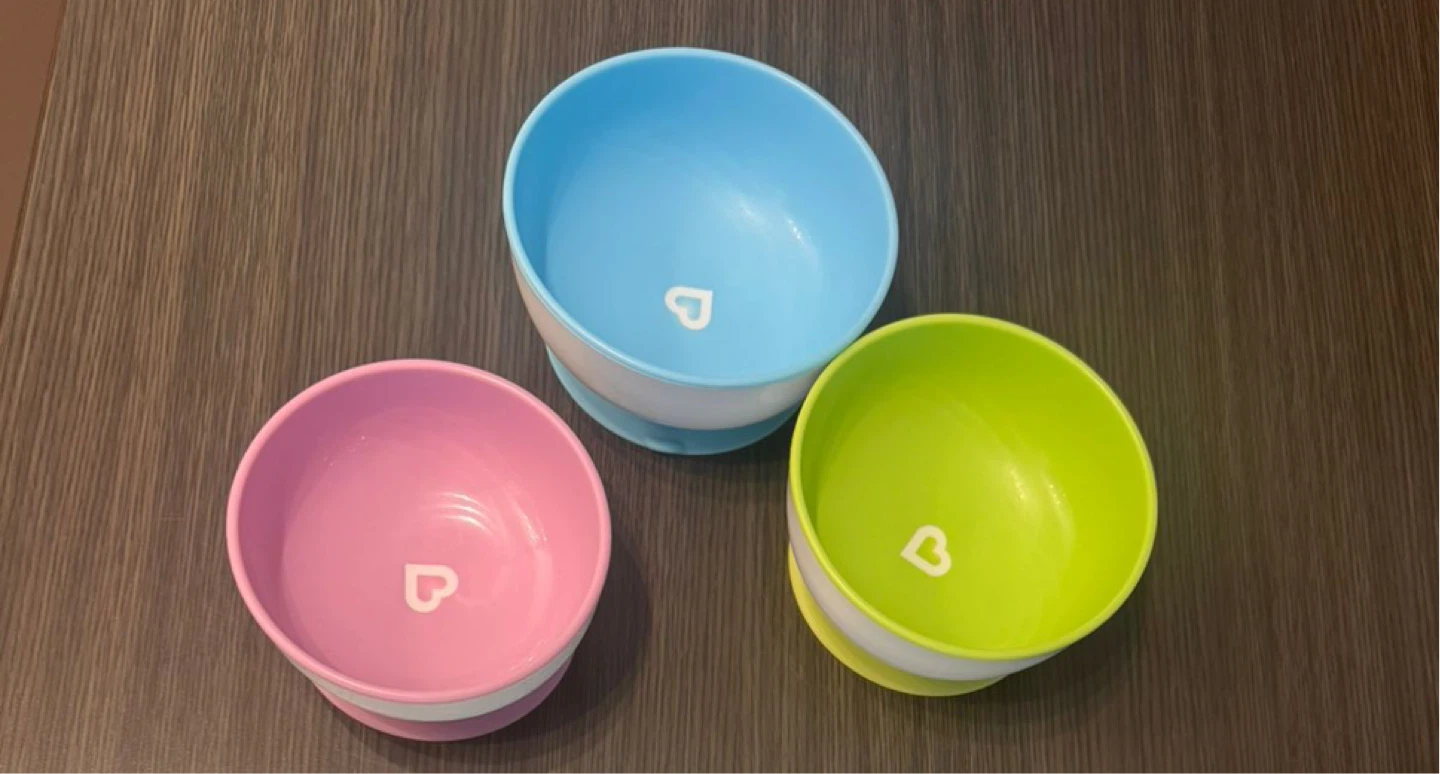 Munchkin Baby Bowls Set (Barely Used) - photo 2