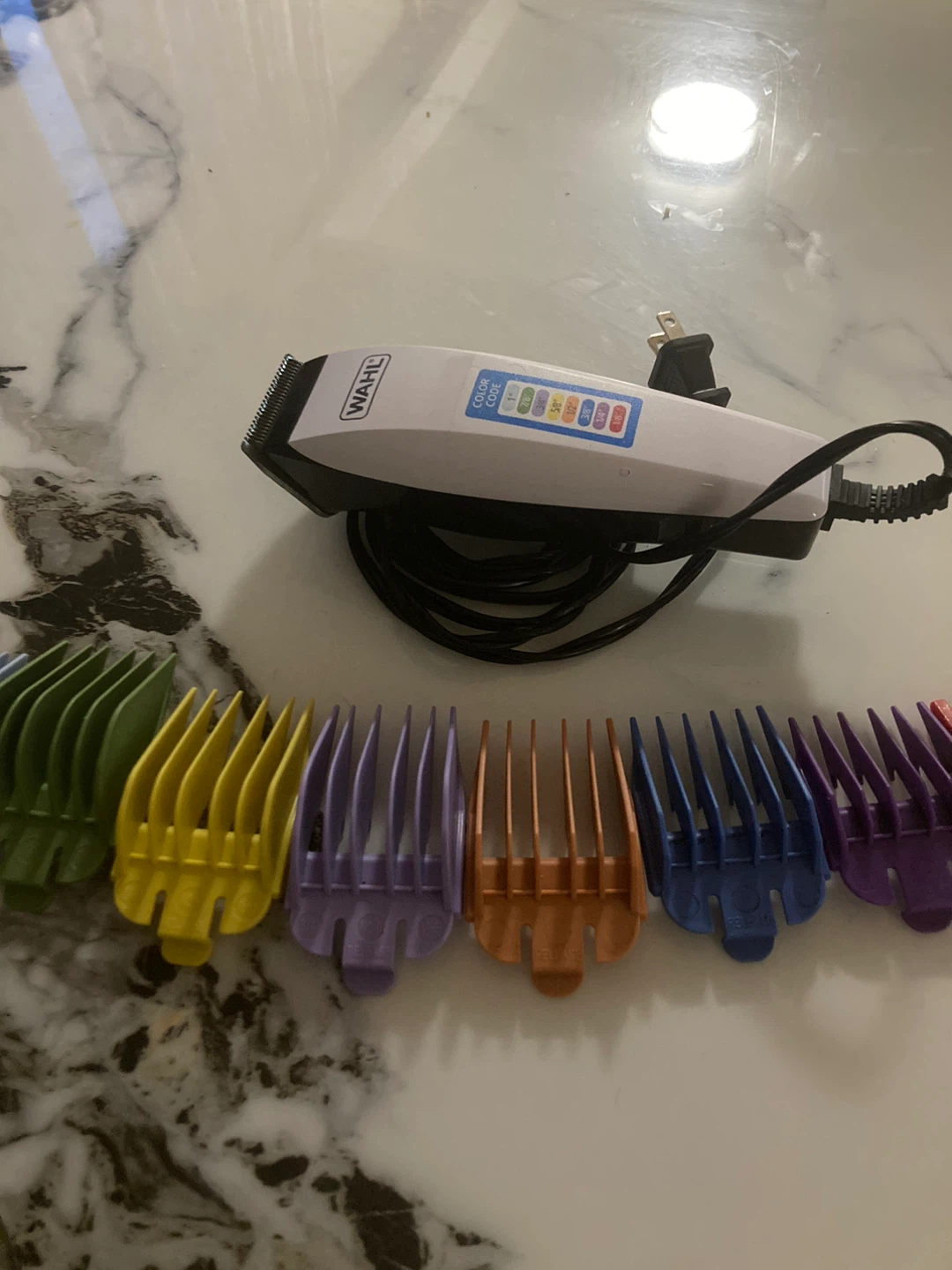 Wahl Hair Clippers with Color Code Guards - photo 2