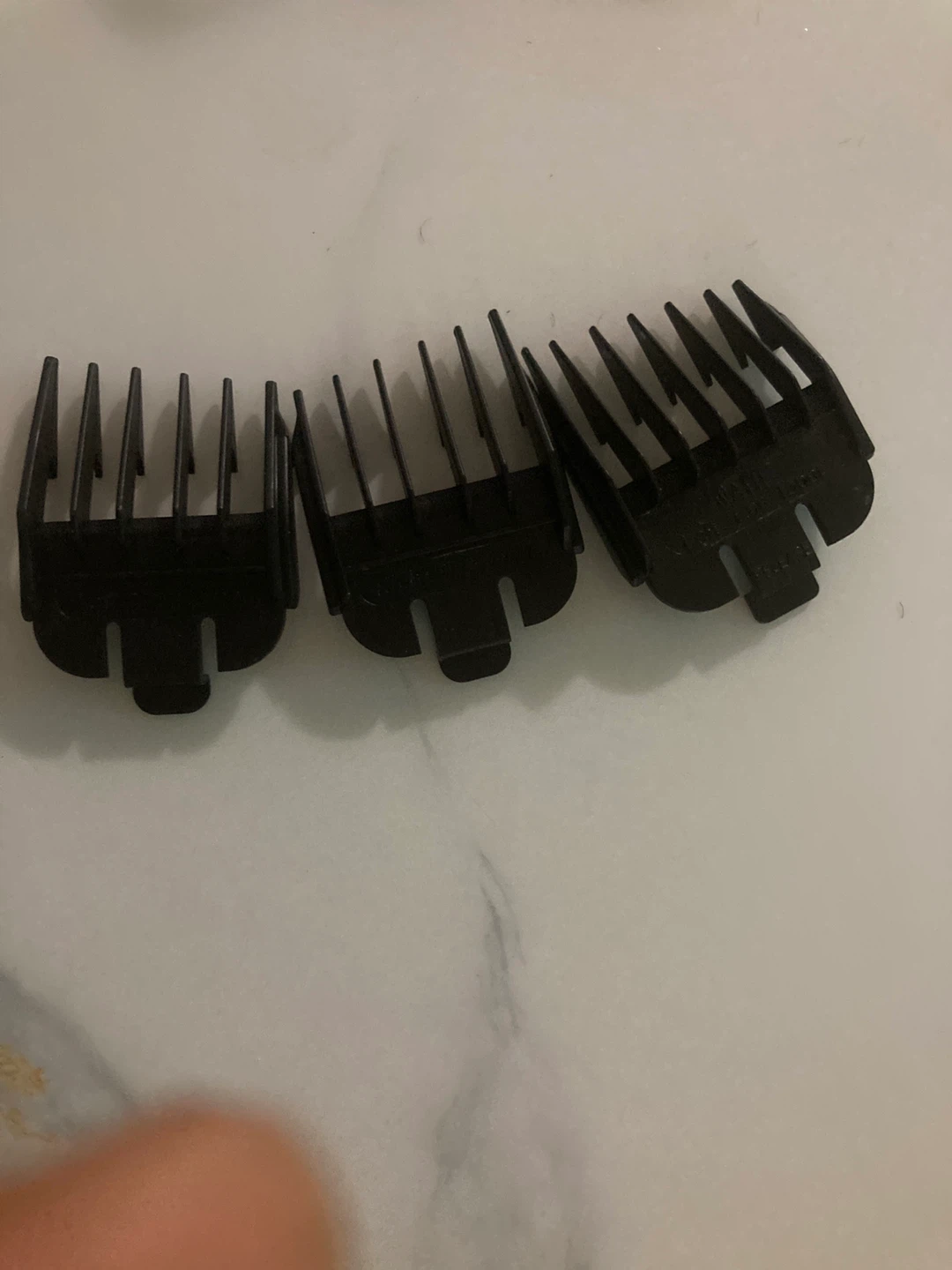 Set of 3 Black Clipper Guards