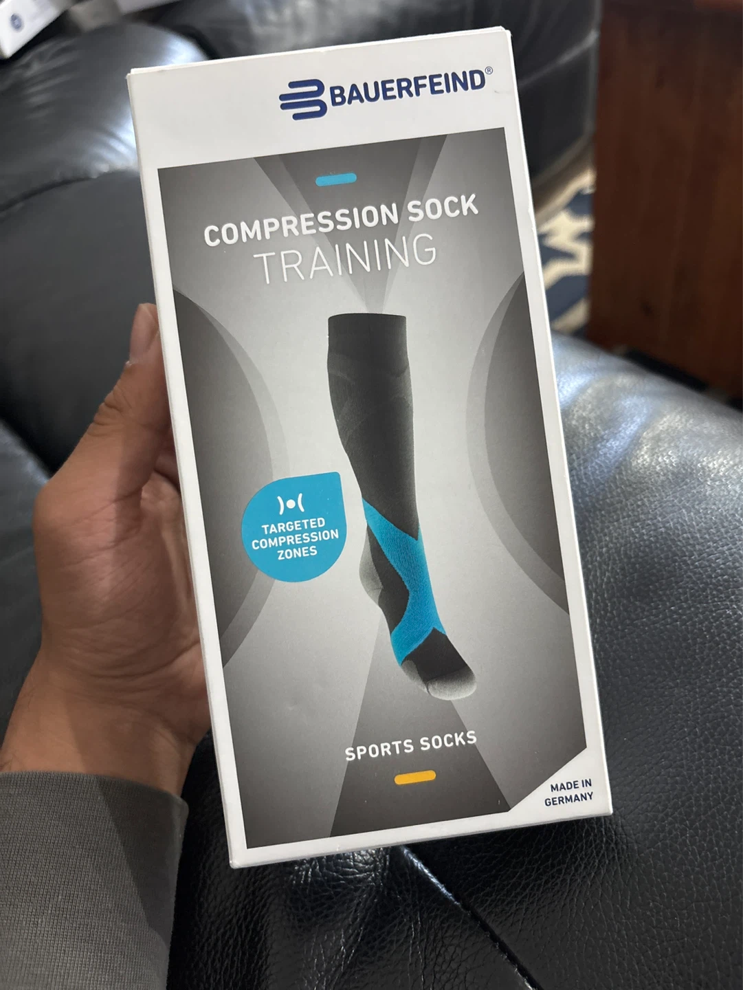 Negotiable Bauerfeind Compression Sock Training - Size M Short