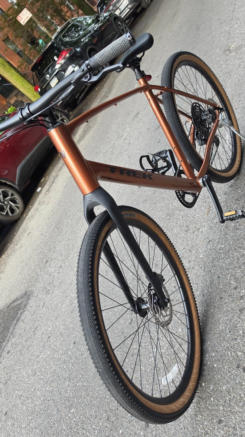 Trek Dual Sport 3 Gravel Bike - Orange - photo 3