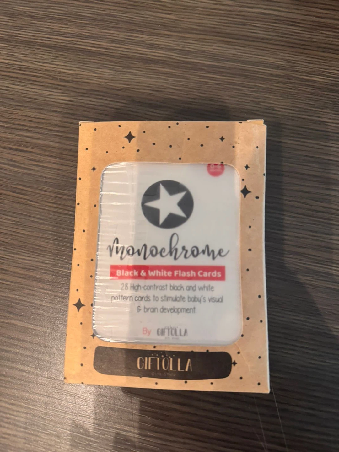 GIFTOLLA Monochrome Black & White Flash Cards
