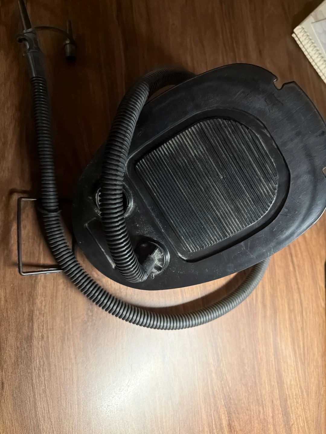 Yellow Foot Pump Air Inflator with Hose