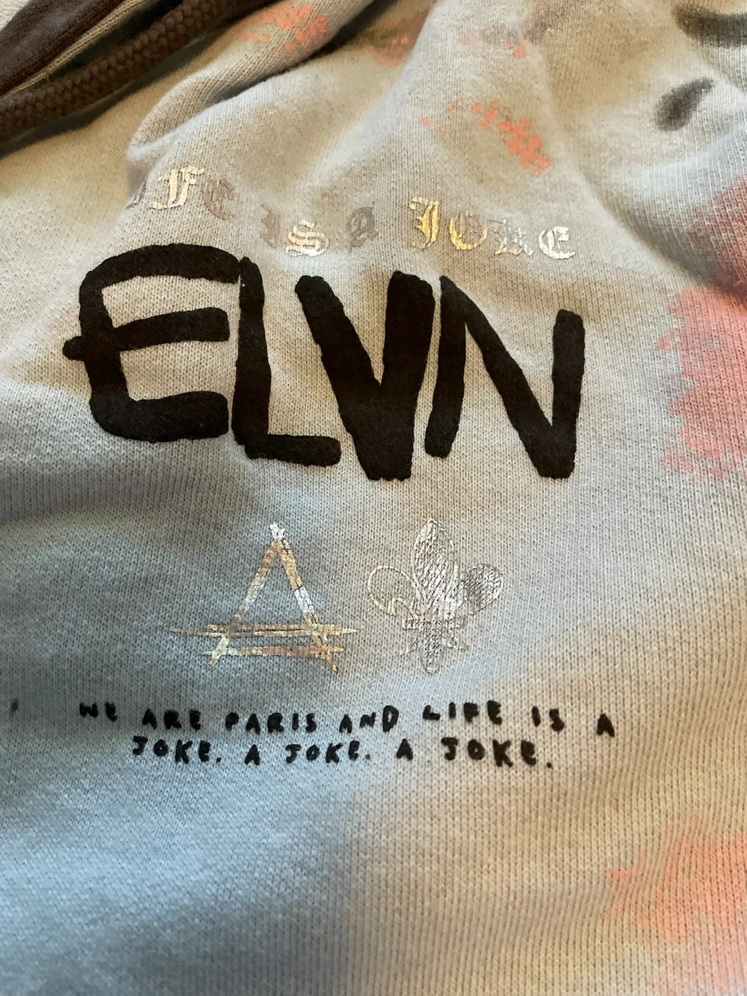 Eleven Paris Tie-Dye Hoodie XL - photo 2