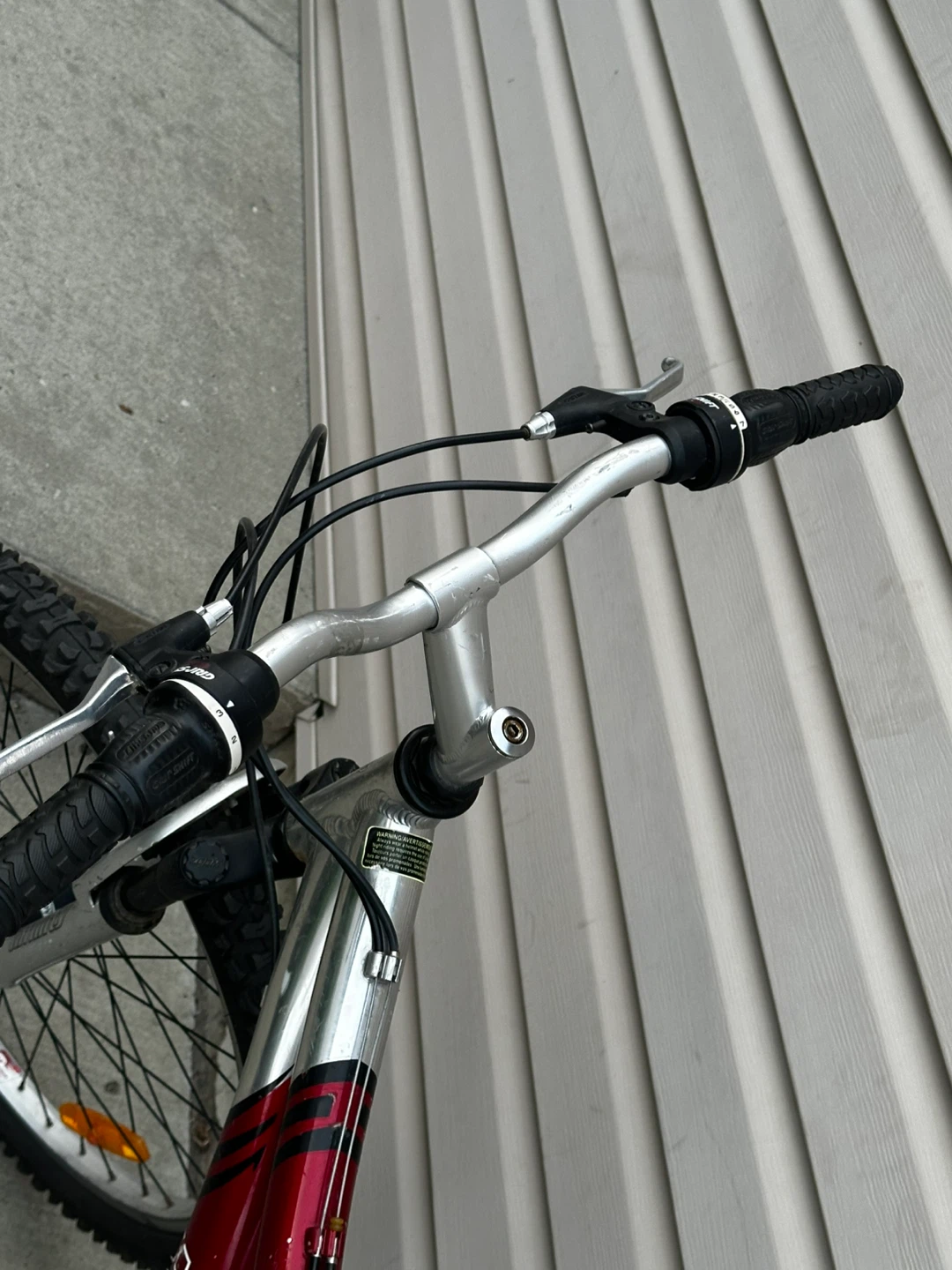 Red and Silver Mountain Bike - photo 5