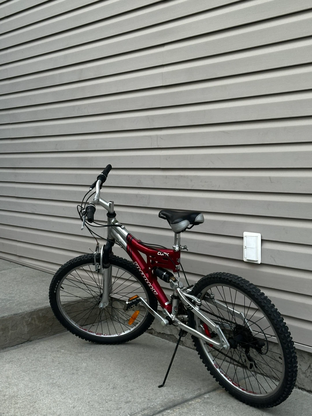 Red and Silver Mountain Bike - photo 3