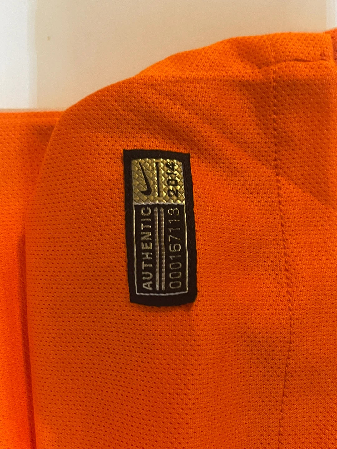 Nike Netherlands National Team Soccer Jersey - Orange - photo 2