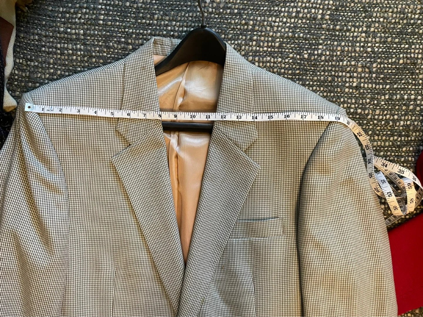 Men's Lightweight Houndstooth Blazer - photo 5