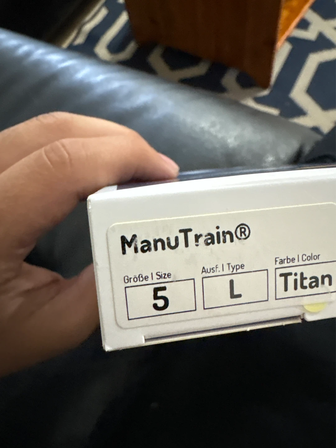 Bauerfeind ManuTrain Wrist Support Size 5 Ly  Titan - photo 4