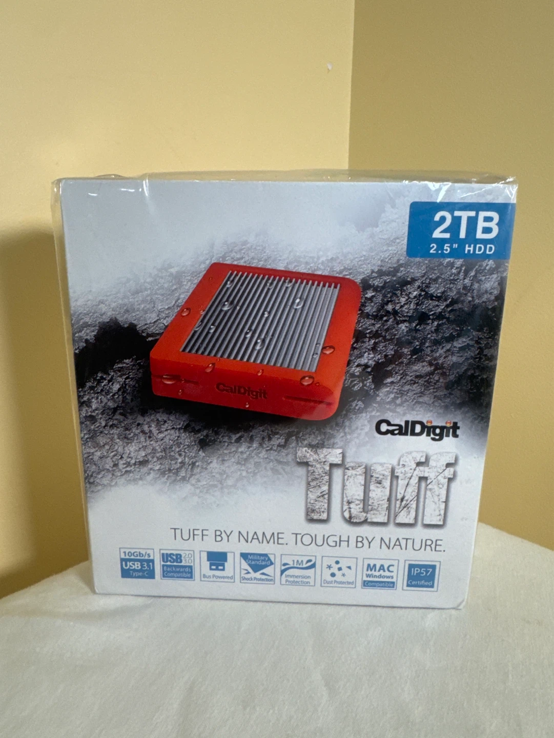 CalDigit Tuff 2TB USB 3.1 2.5" HDD External Hard Drive