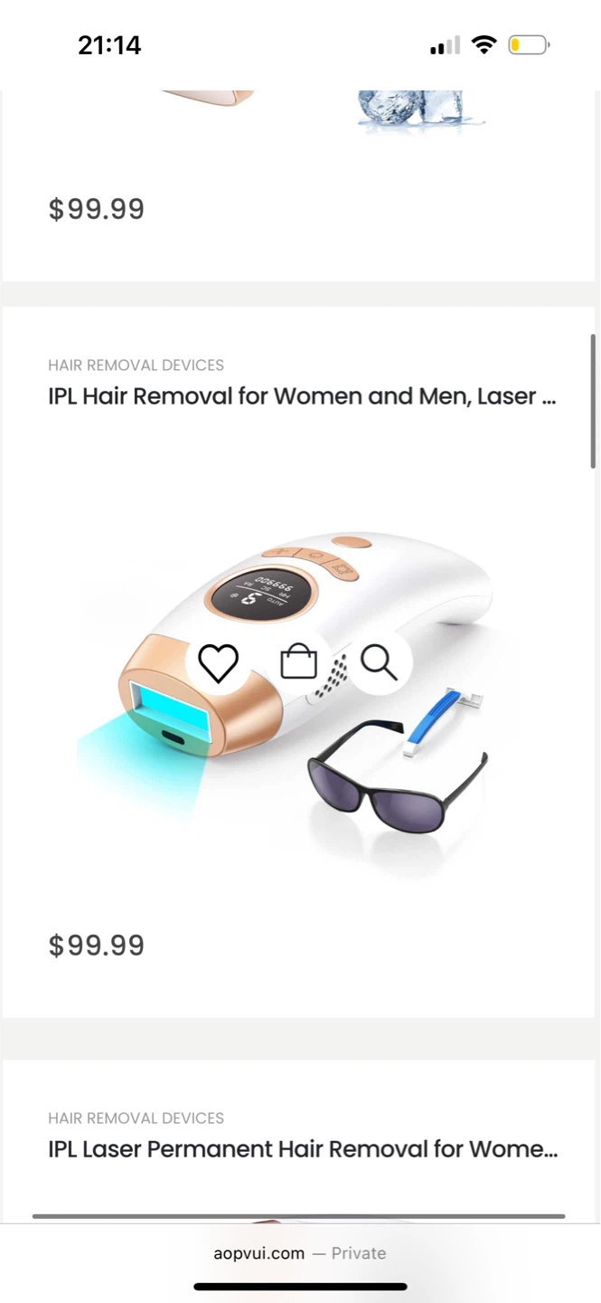 IPL Hair Removal Device with Accessories - photo 3