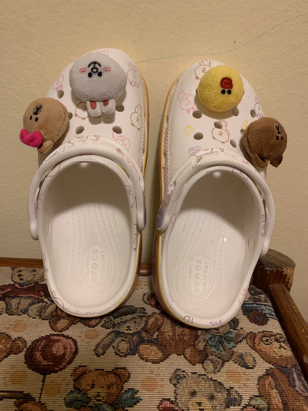 Crocs Clogs with Charms - Size 13
