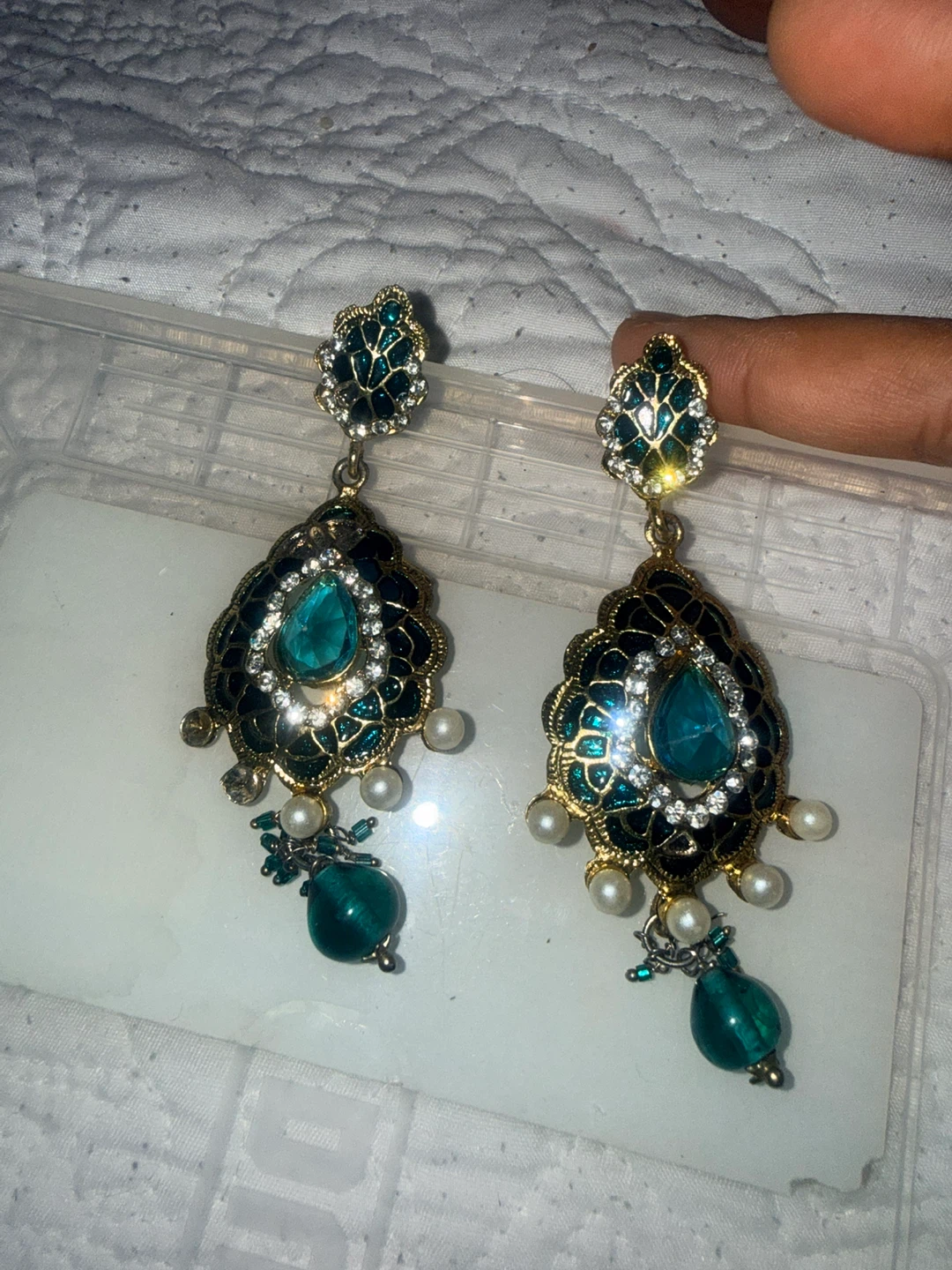 Assorted Fashion Earrings - Silver, Gold, & Pearl Styles