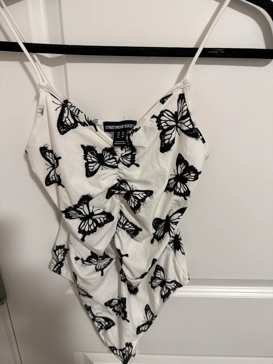 Streetwear Society Butterfly Bodysuit -M