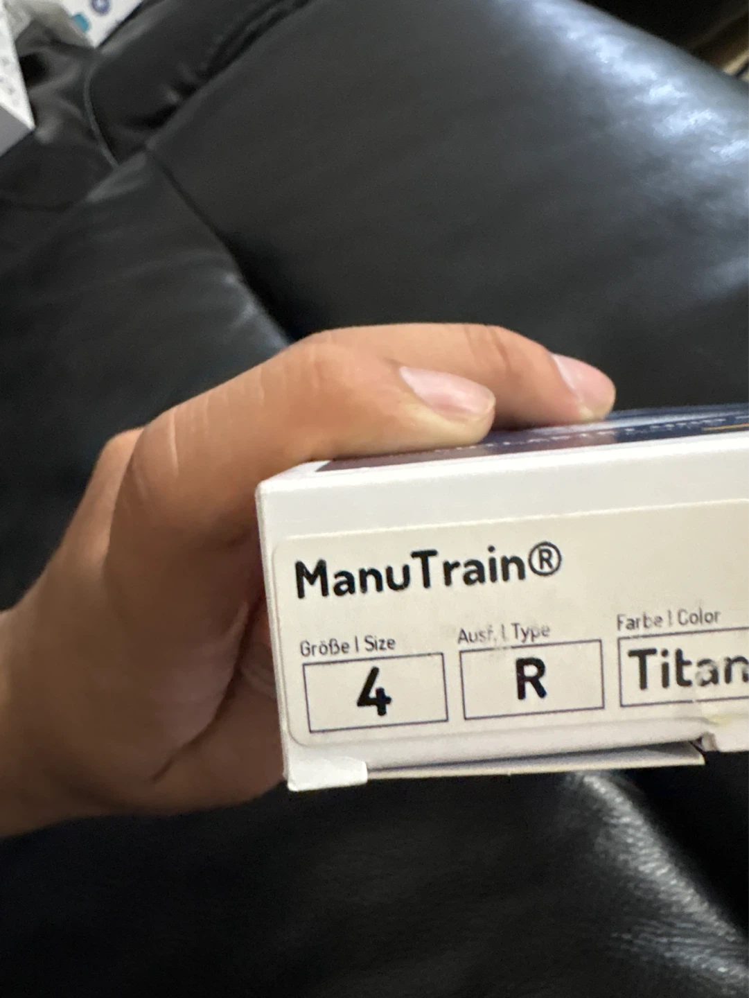 Bauerfeind ManuTrain Wrist Support Size 4 Titanium - photo 2
