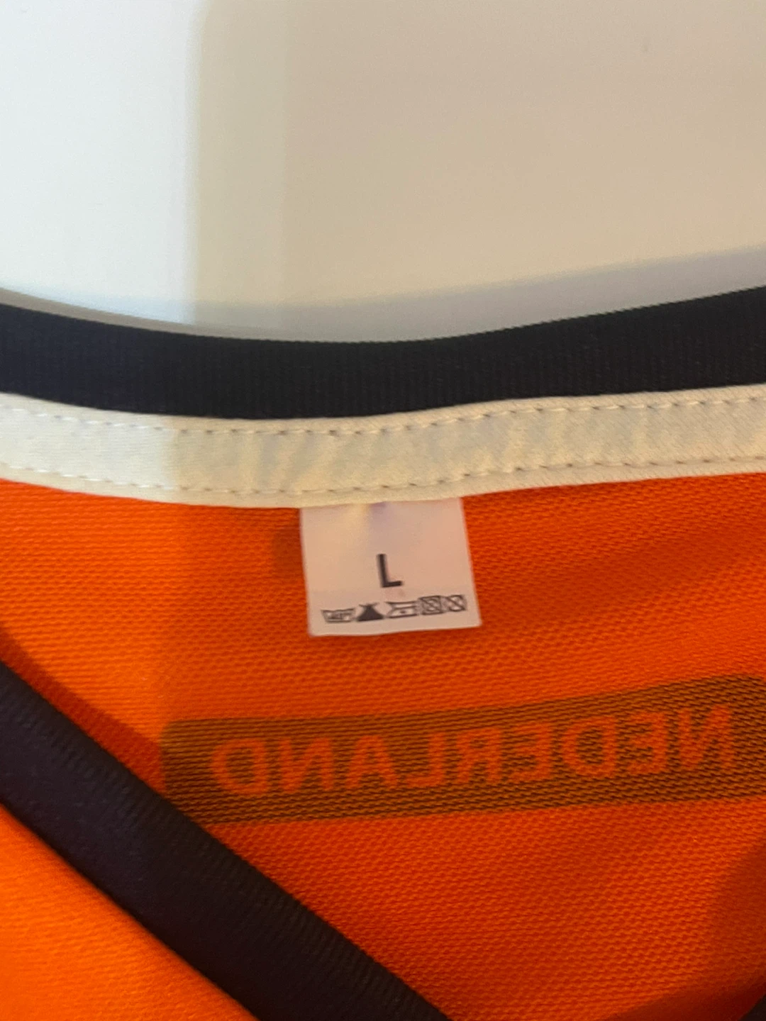 Orange Nederland Sneijder #10 Soccer Jersey - Size L - photo 5