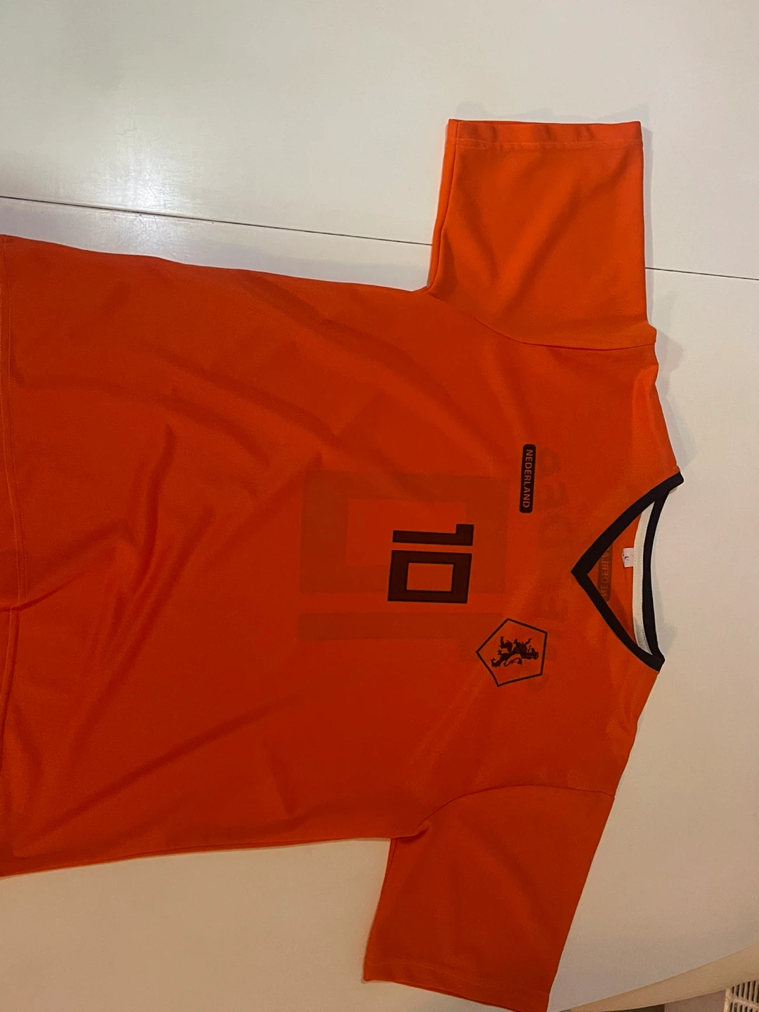 Orange Nederland Sneijder #10 Soccer Jersey - Size L