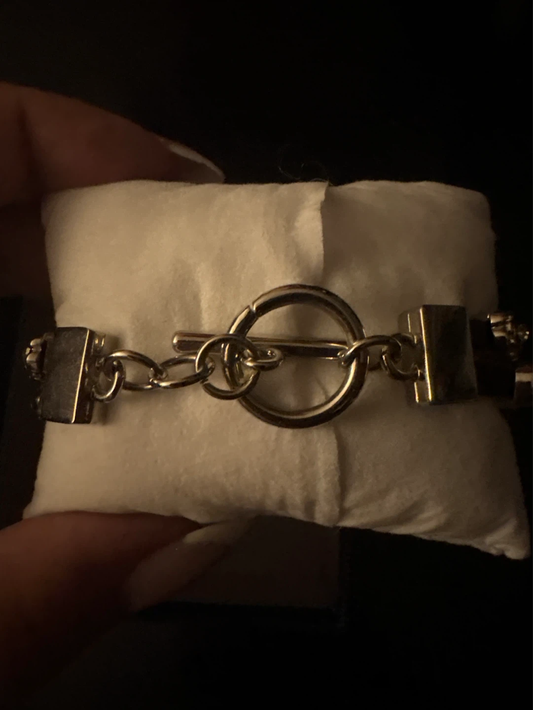 New Genuine Leather Cubic zircon Charm Bracelet - photo 2
