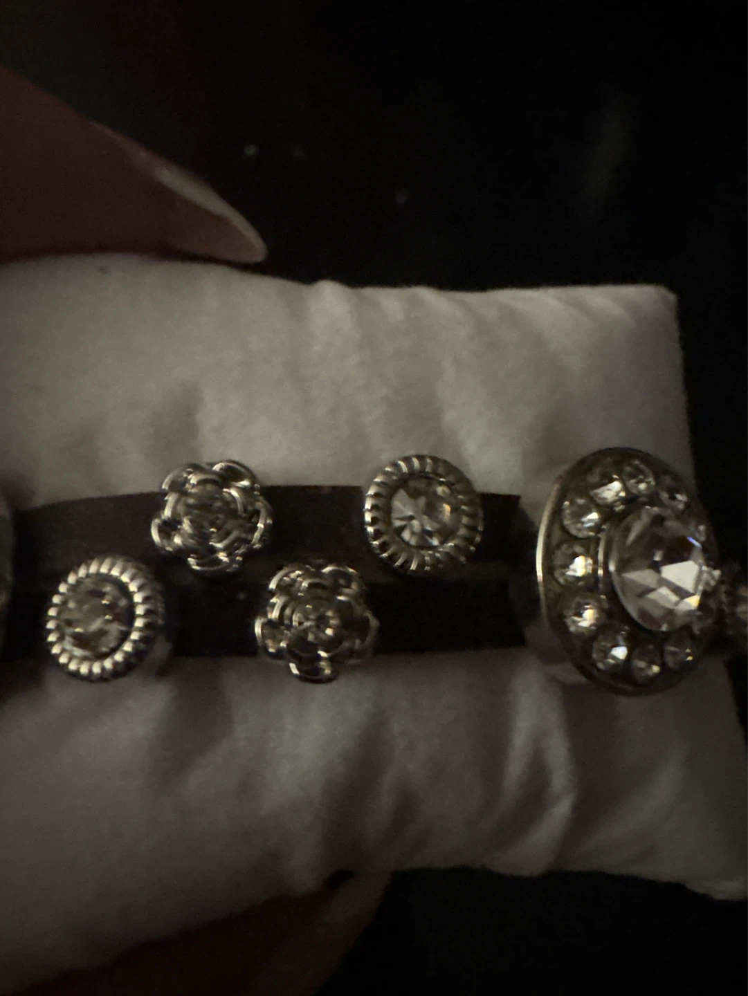 New Genuine Leather Cubic zircon Charm Bracelet - photo 4