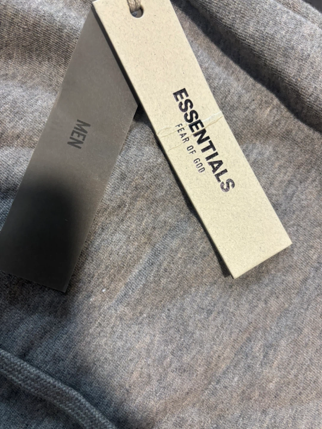 Essentials Fear of God Sweat Shorts - Grey - photo 2