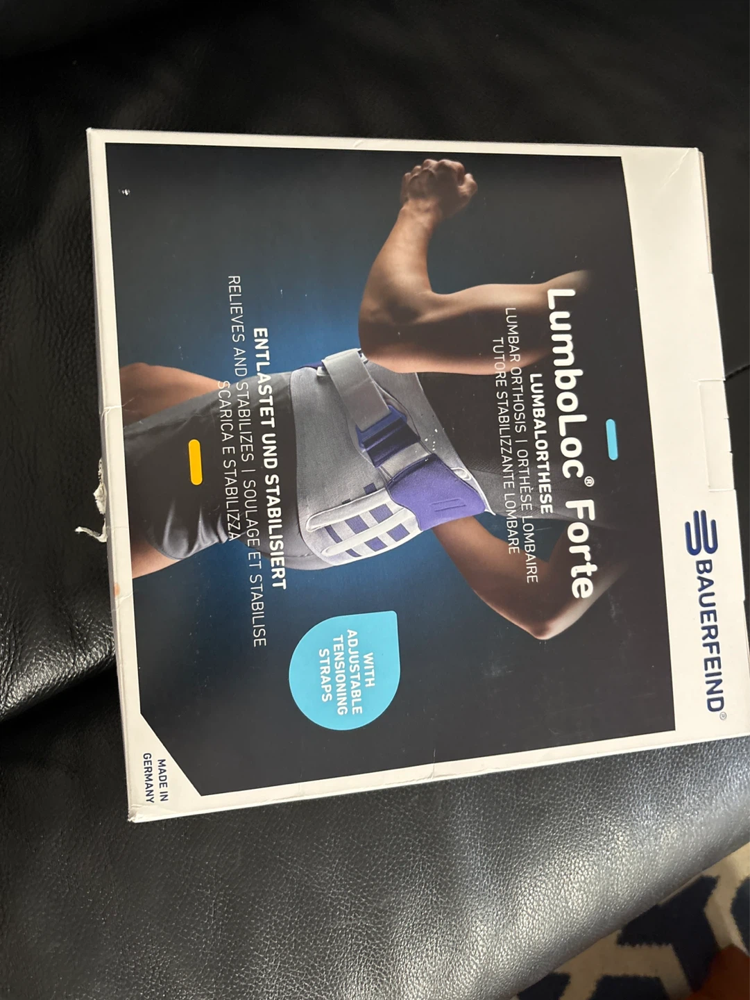 (Price is negotiable) Bauerfeind LumboLoc Forte Back Brace