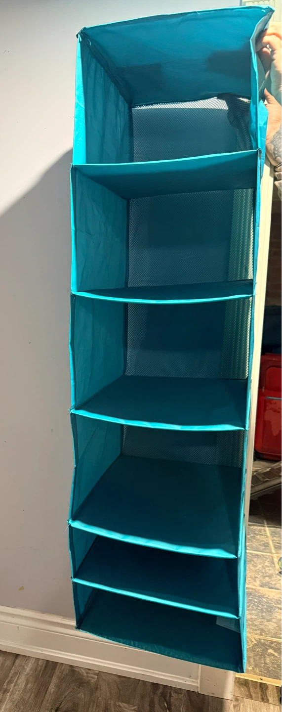 Hanging Closet Organizer 6 Shelves - photo 2