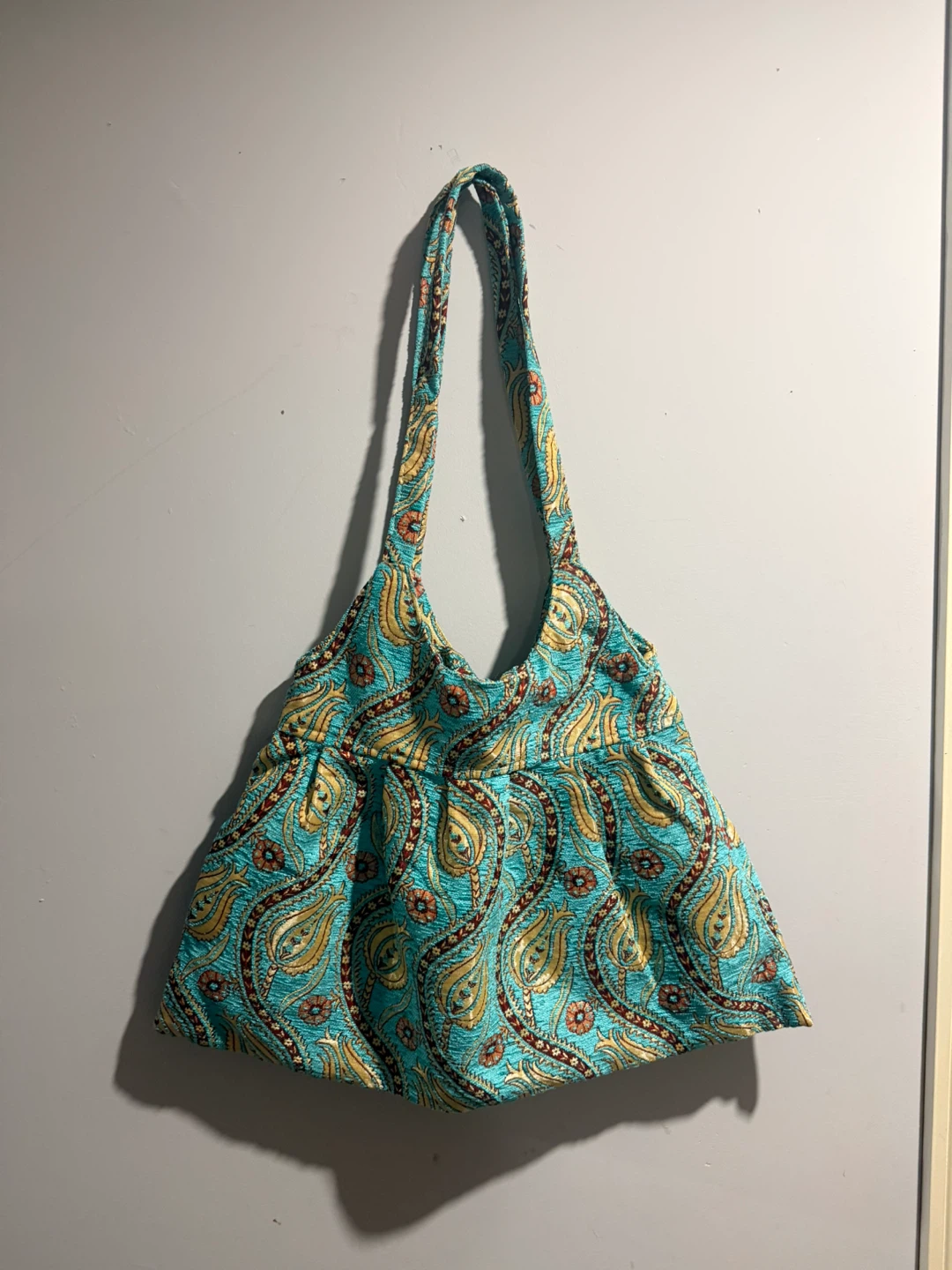 Assorted Patterned Tote Bags and Backpack