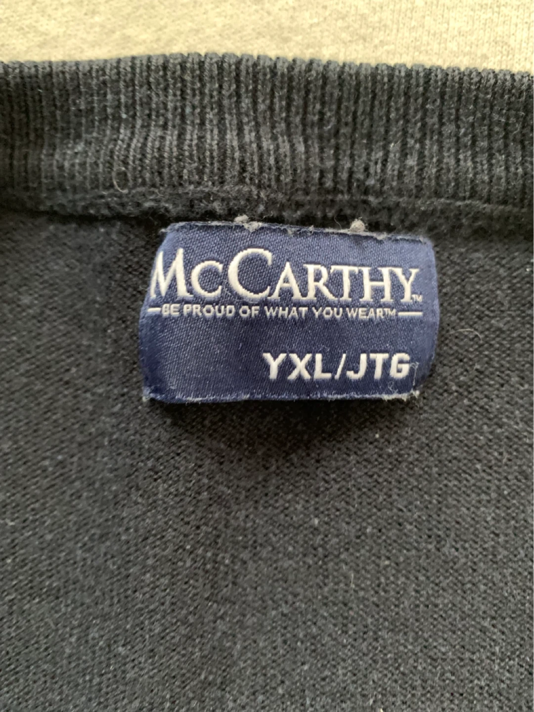 Loretta Abbey LAT McCarthy V-Neck Sweater - Navy - YXL - photo 3
