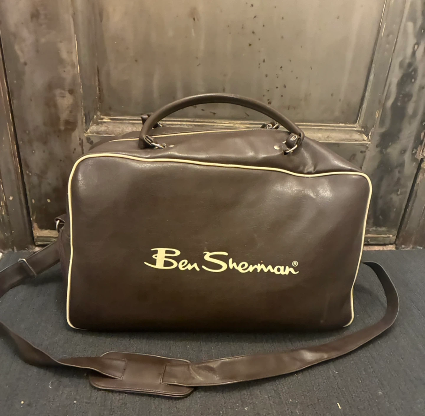 Ben Sherman Brown Duffel Bag