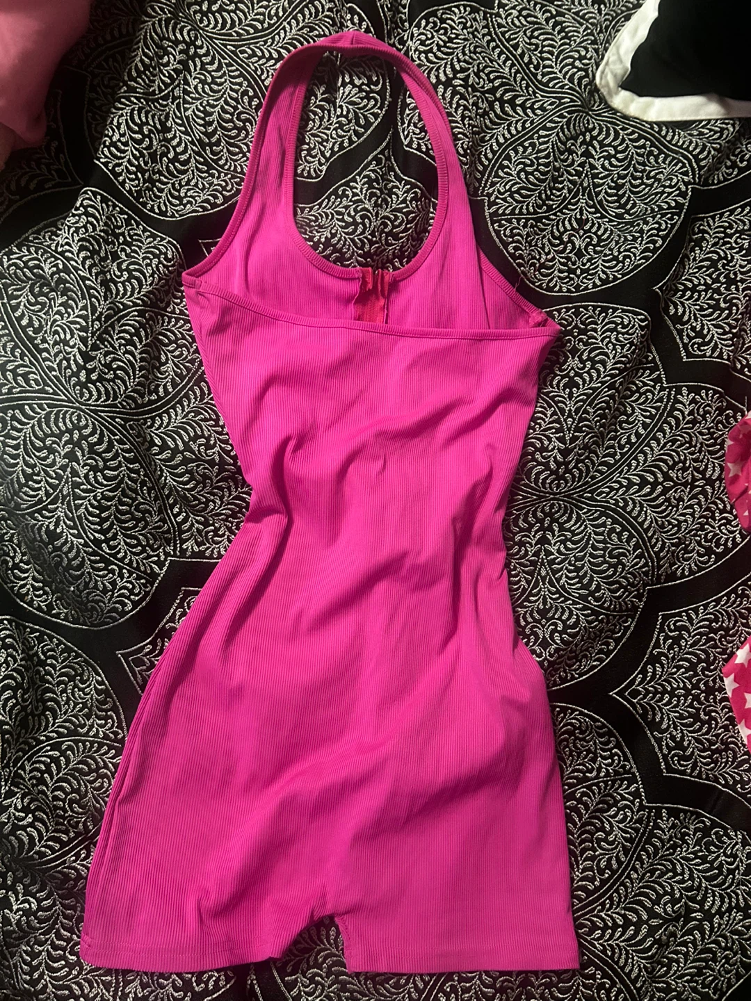 Pink Halter Neck Romper - photo 2