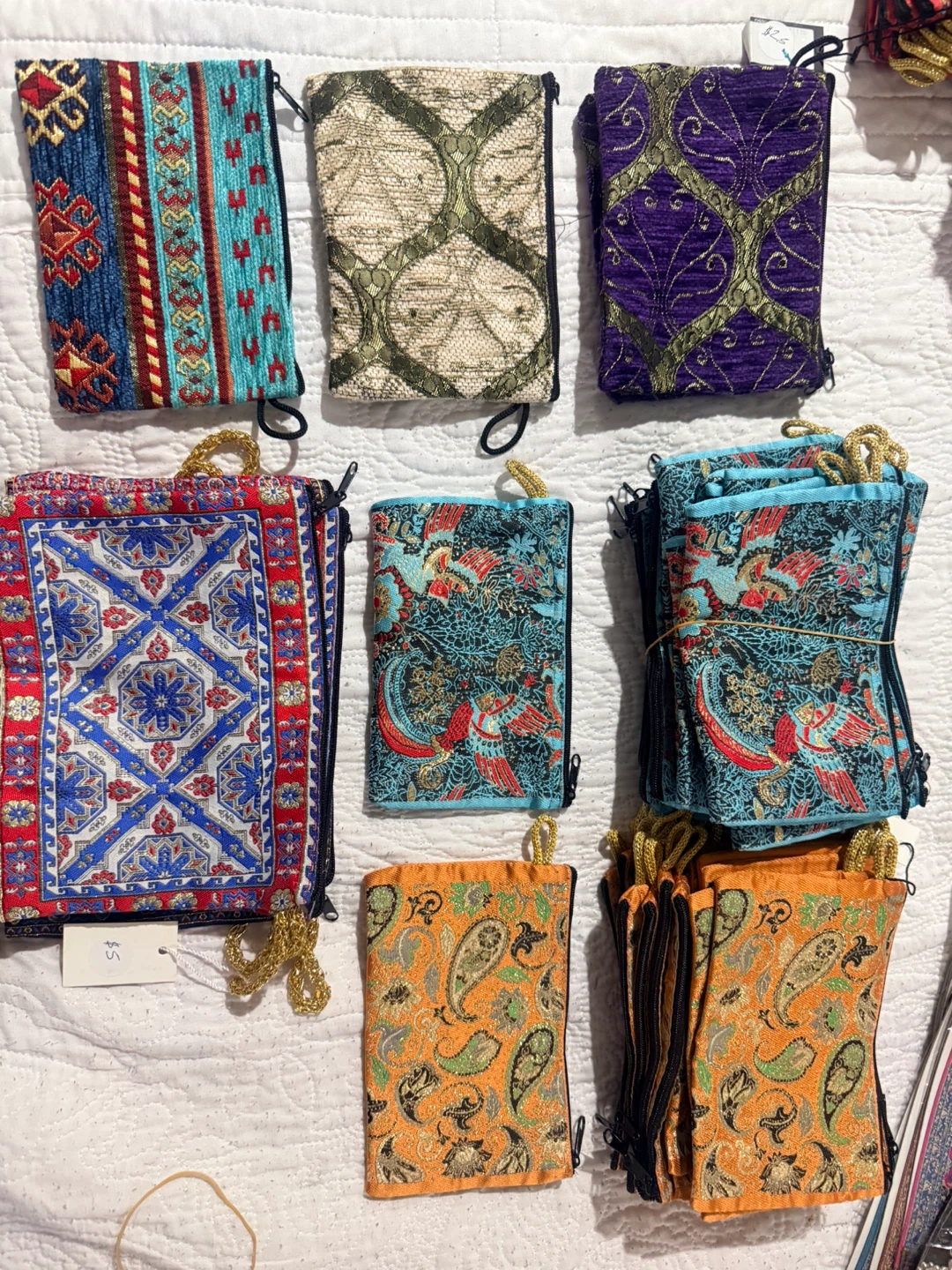 Assorted Patterned Coin Purses with Tassel - photo 2