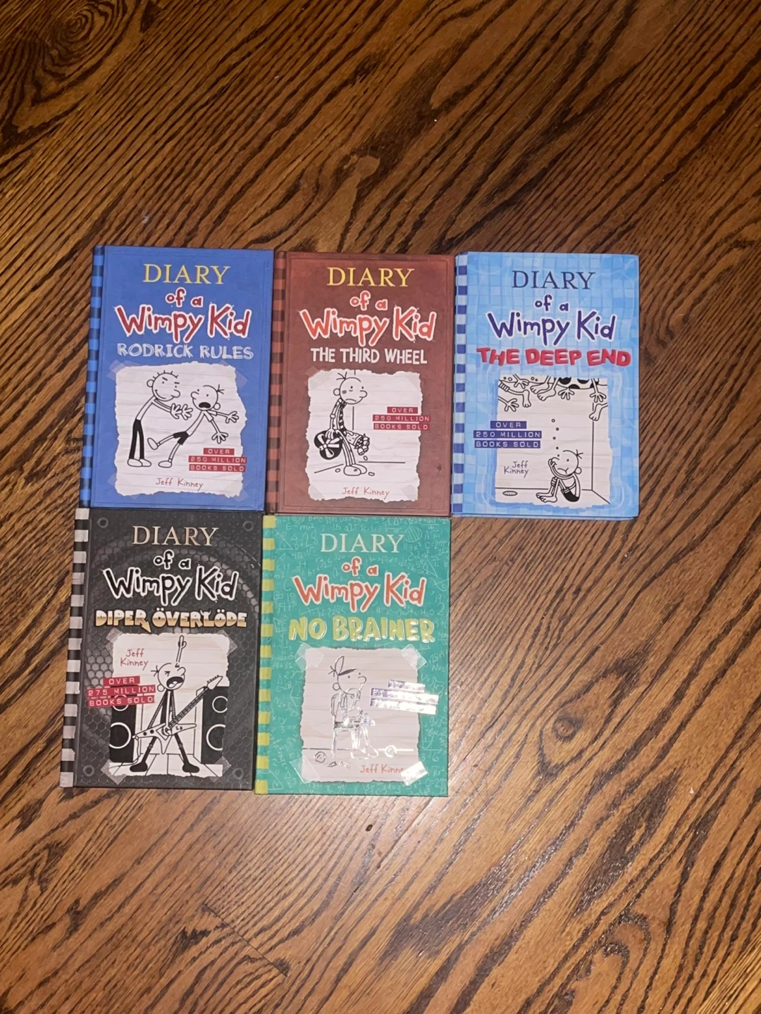 HARDCOVER Diary of a Wimpy Kid Books
